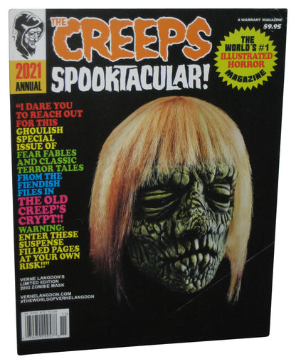The Creeps Spooktacular 2021 Annual Horror Magazine Book