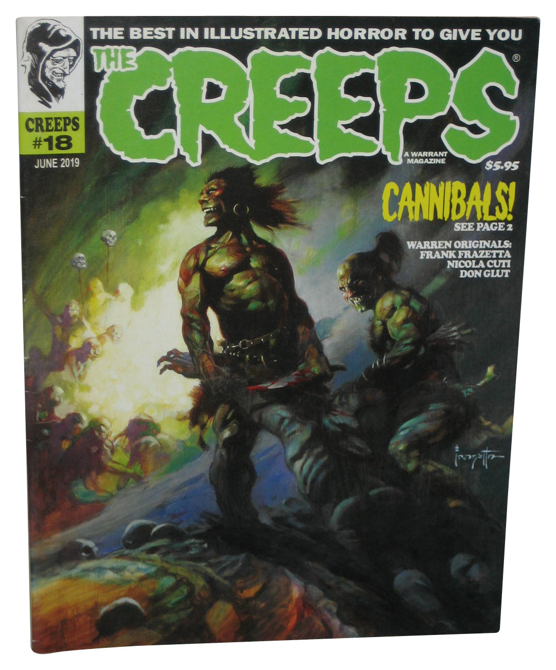 The Creeps June 2019 Horror Magazine Book #18