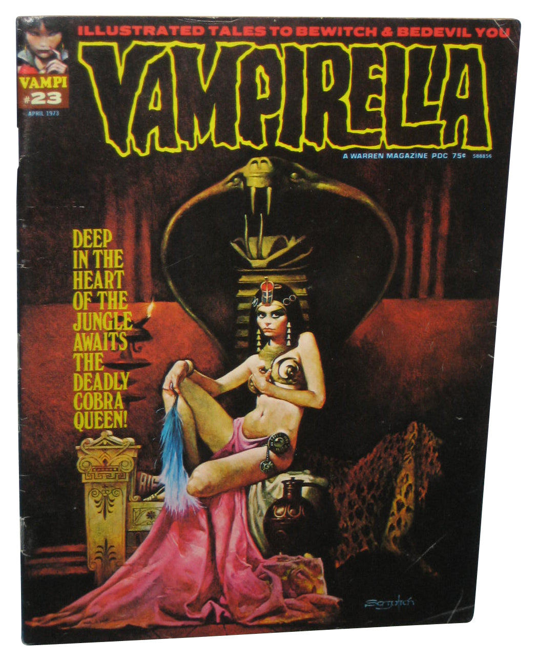 Vampirella Vampi April 1973 Vampire Magazine Book #23
