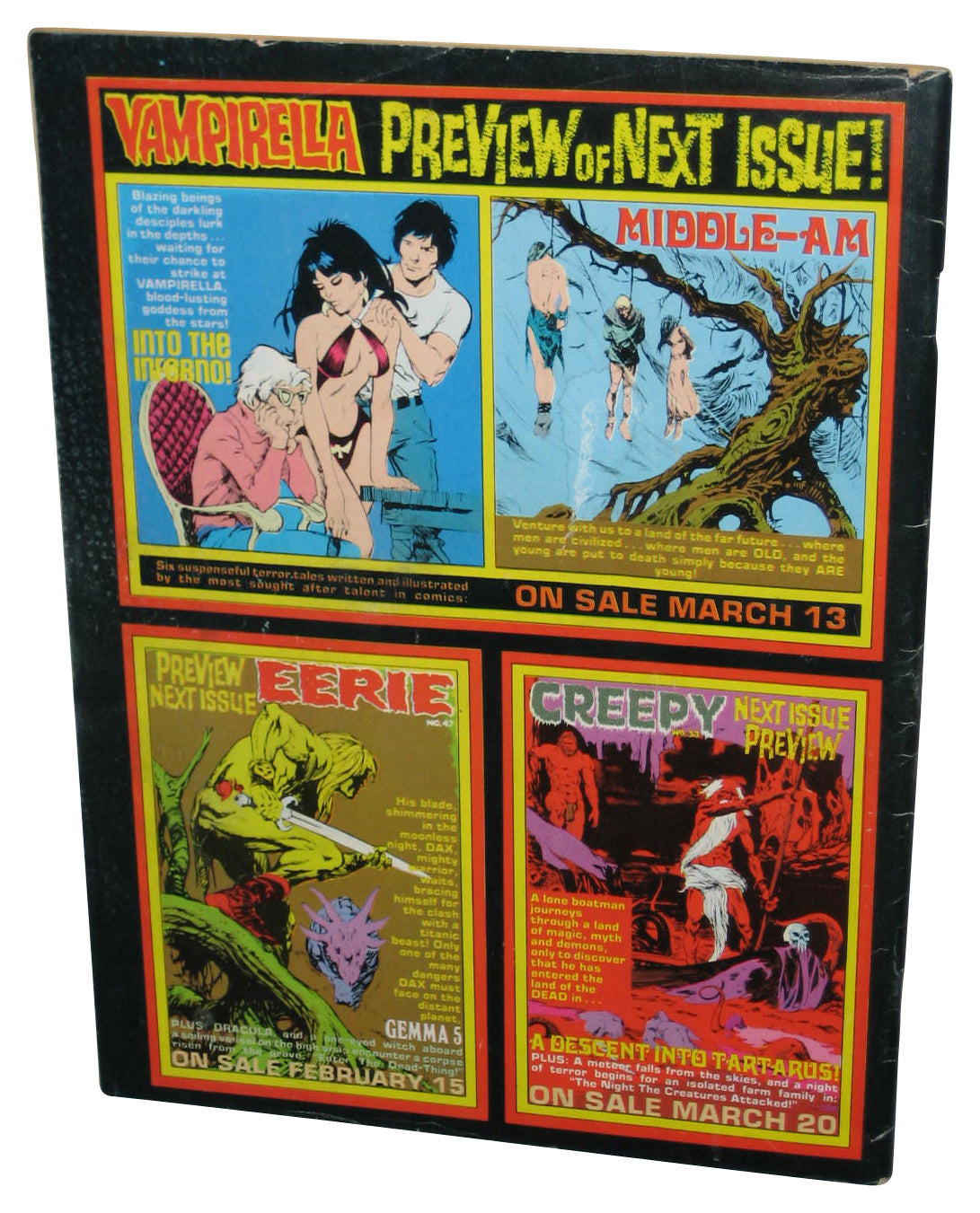 Vampirella Vampi April 1973 Vampire Magazine Book #23