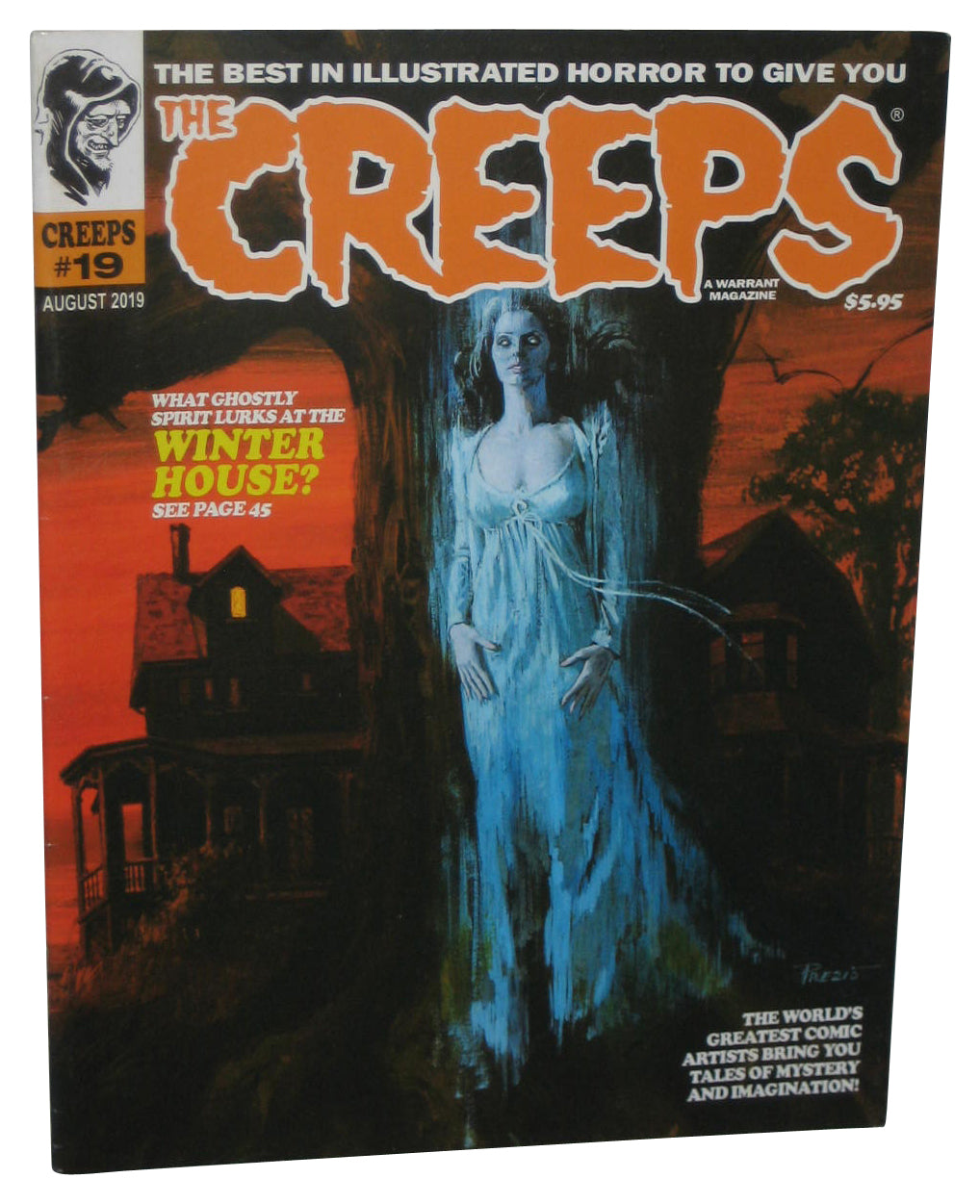 The Creeps August 2019 Horror Magazine Book #19
