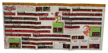 Nintendo Power Wings 2 Aces High (1992) Namco Video Game Pull-Out Poster