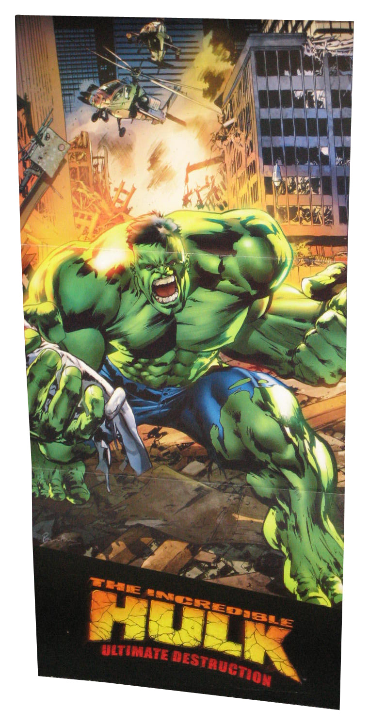 Nintendo Power Incredible Hulk Ultimate Destruction Video Game Pull-Out Poster