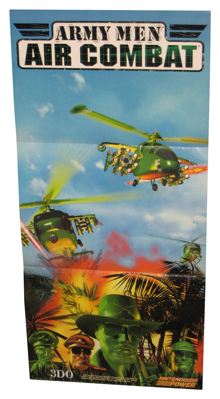 Nintendo Power Army Men Air Combat (2000) Video Game Pull-Out Poster