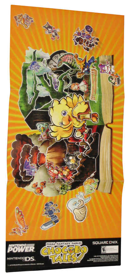 Nintendo Power Heroes of Mana Square-Enix (2007) Video Game Pull-Out Poster