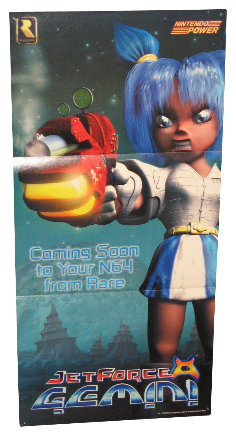 Nintendo Power Jet Force Gemini (1999) Video Game Pull-Out Poster