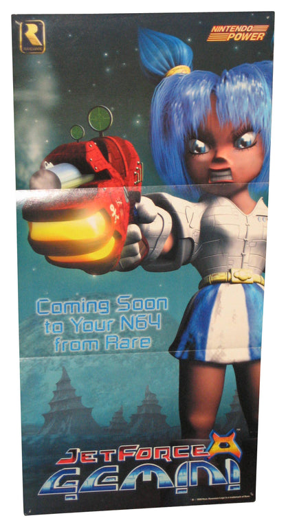Nintendo Power Jet Force Gemini (1999) Video Game Pull-Out Poster