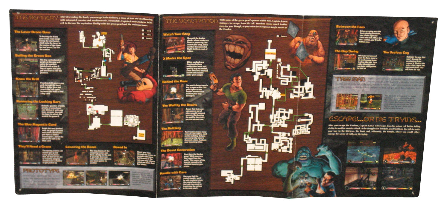 Nintendo Power Jet Force Gemini (1999) Video Game Pull-Out Poster