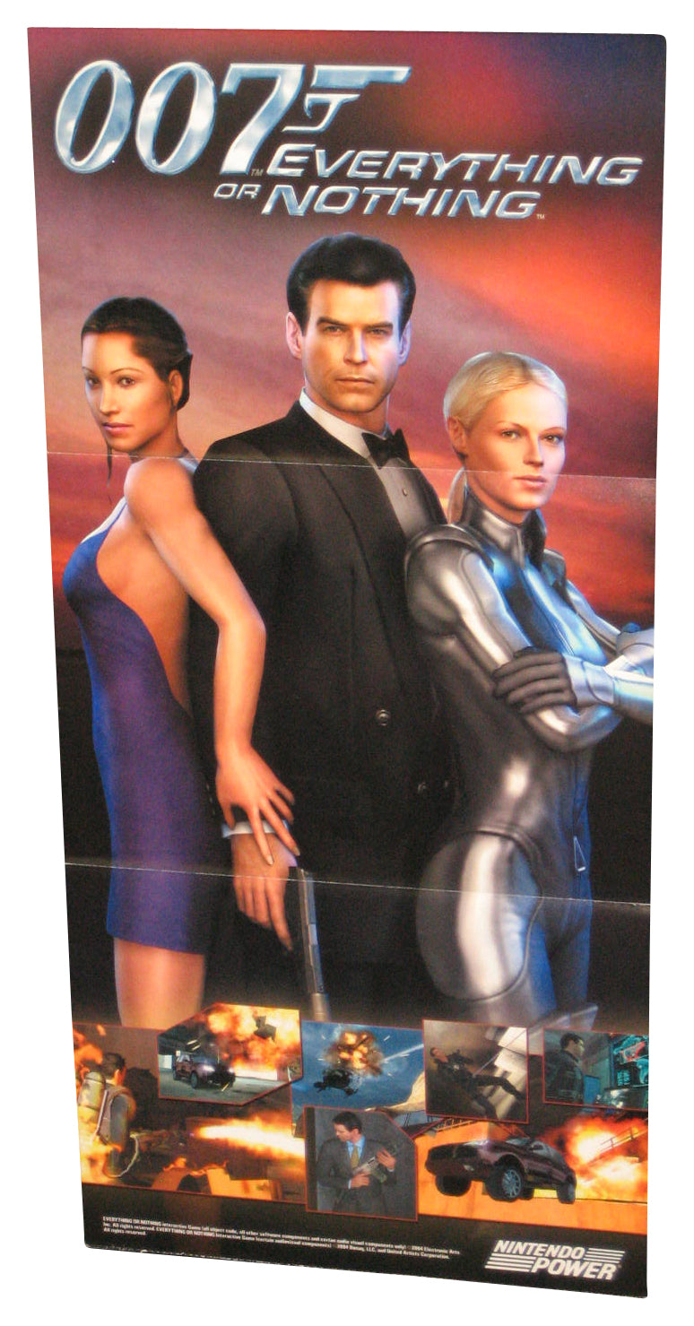 Nintendo Power 007 Everything Or Nothing (2004) Video Game Pull-Out Poster