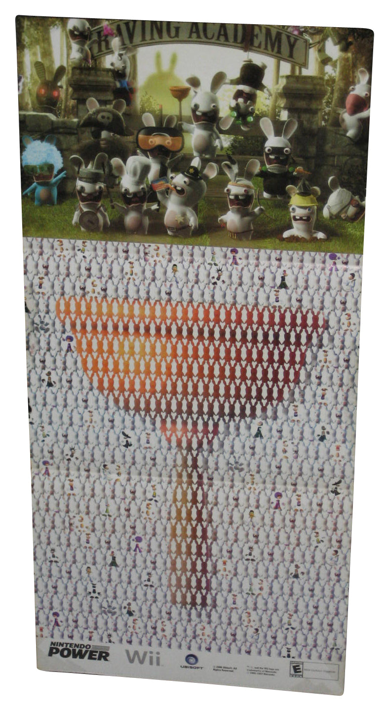 Nintendo Power Raving Academy Super Smash Bros. Brawl Video Game Pull-Out Poster