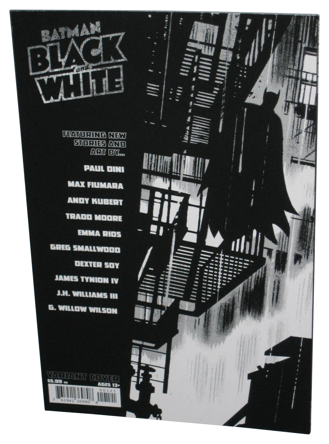 DC Comics Batman Black & White Vol. 1 (2022) Paperback Book - (JH Williams III Cover)