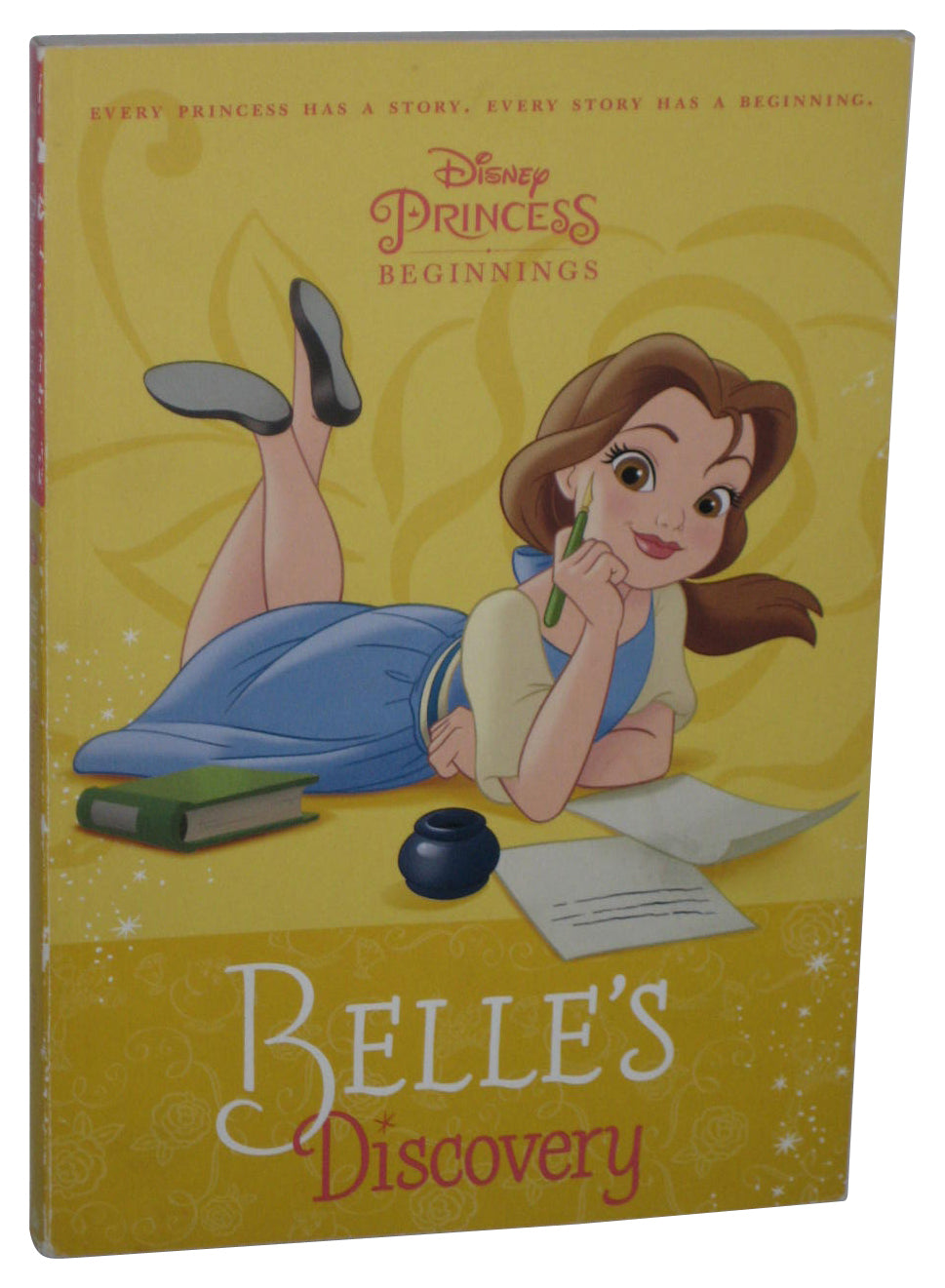 Disney Princess (2017) Paperback Book - (Beginnings Belle's Discovery A Stepping Stone)