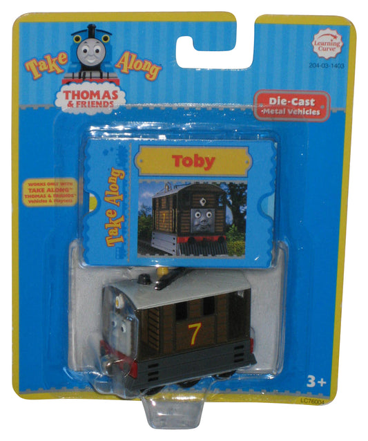 Thomas & Friends Take Along (2006) Learning Curve Toby Die Cast Metal Toy Train