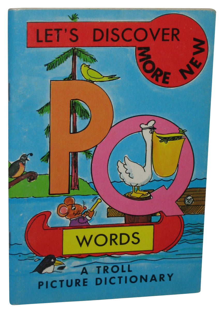 Let's Discover More New Words P & Q Troll Picture Dictionary Paperback Book