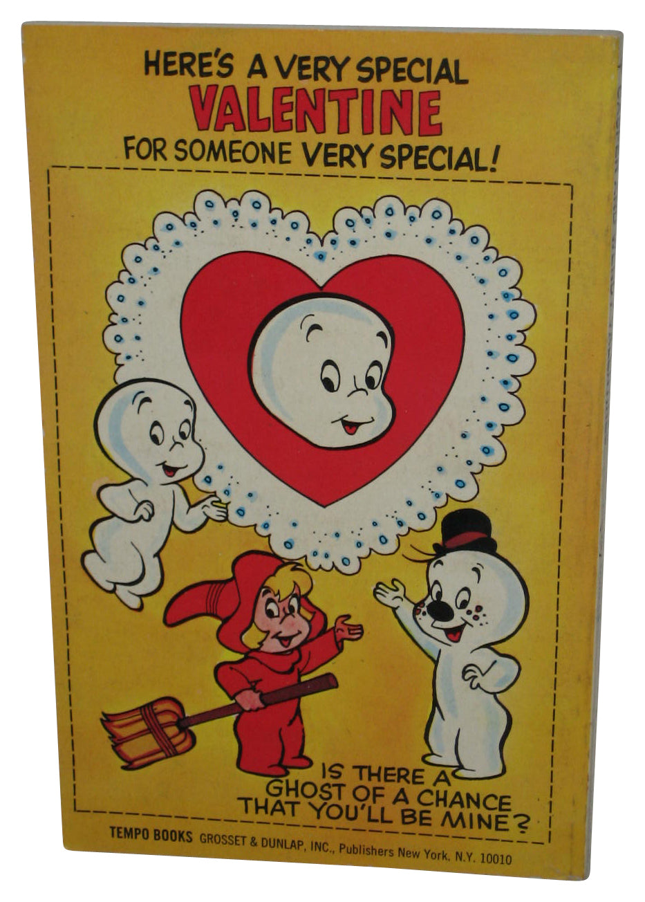 Casper Friendly Ghost & Wendy Valentines To Color And Send (1976) Paperback Book