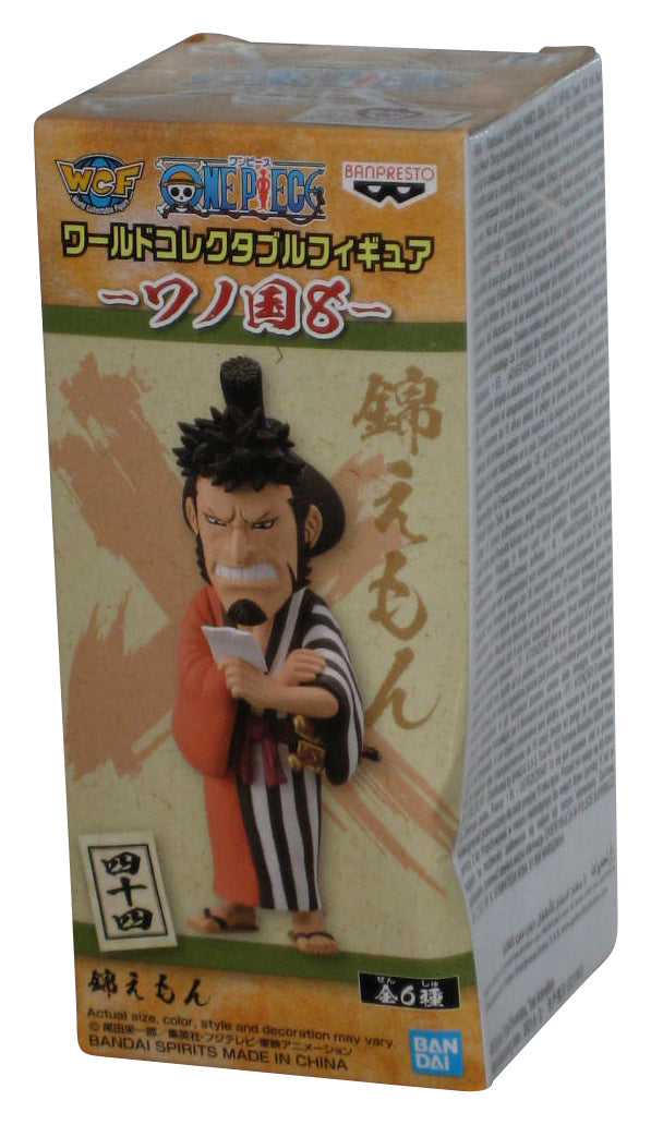 One Piece WCF Wano Country Vol. 8 Kin'emon Banpresto Bandai Japan Figure