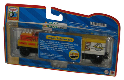Thomas & Friends Wooden Railway (2007) Real Wood Sodor Chicken Cars Toy Train
