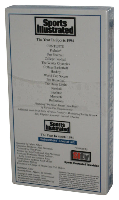 Sports Illustrated 1994 The Year In Sports Vintage VHS Tape