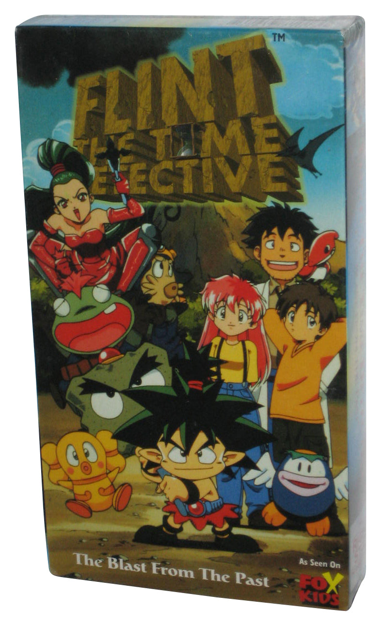 Flint The Time Detective Blast From The Past Vol. 1 Fox Kids Vintage VHS Tape