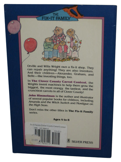 The Clover County Carrot Contest (1991) Silver Press Paperback Book