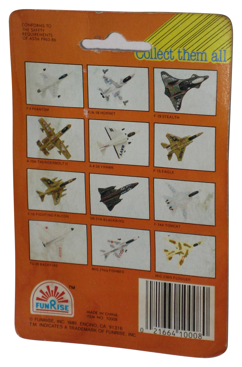Funrise Micro Action Jet Planes USAF Navy (1989) Collector Series II Toy Replica Planes 2-Pack