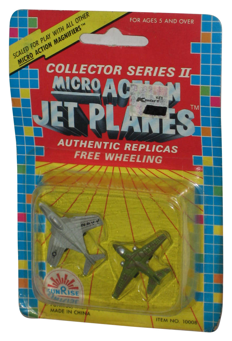 Funrise Micro Action Jet Planes Navy (1989) Collector Series II Toy Replica Planes 2-Pack