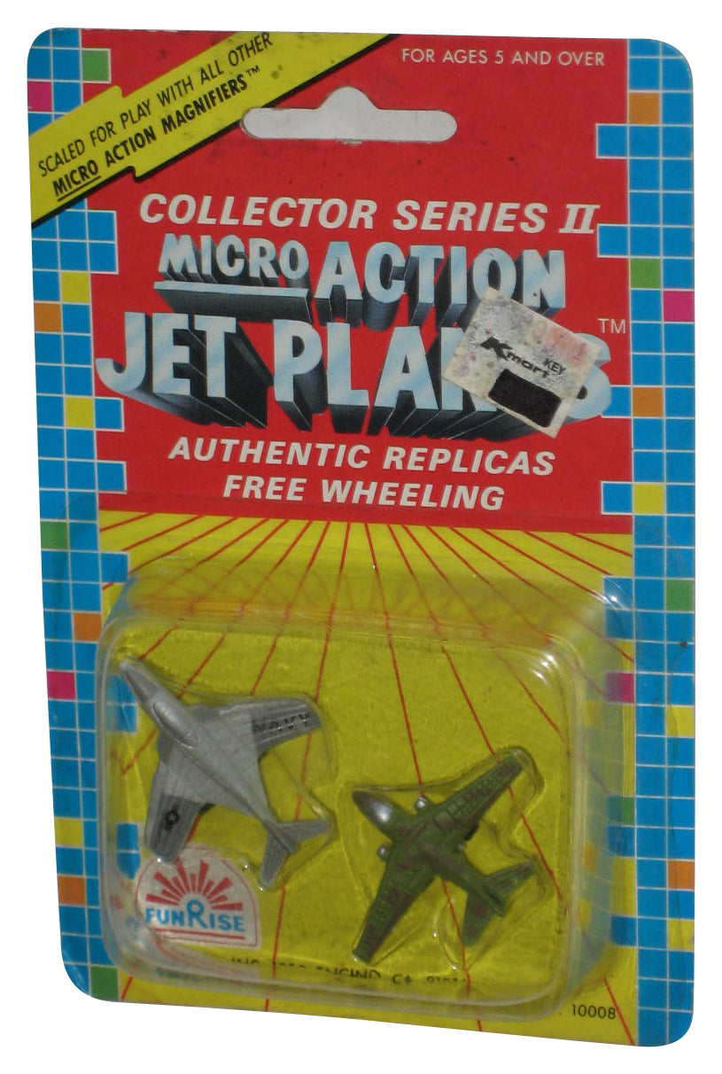 Funrise Micro Action Jet Planes (1989) Collector Series II Toy Replica Navy Planes 2-Pack