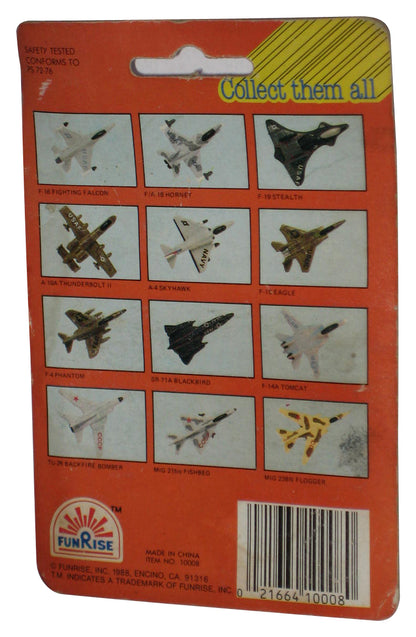 Funrise Micro Jet Magnifiers (1988) USAF Green Toy Replica Planes 2-Pack