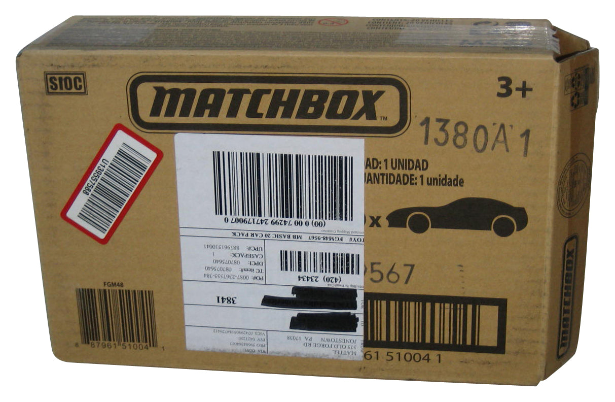Matchbox Toy Cars Trucks 20-Pack (2020) Mattel Toy Box Set