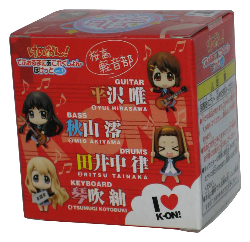 K-On! Yui Hirasawa Formania (2010) Banpresto Poket Vol. 1 Mini Figure w/ Guitar