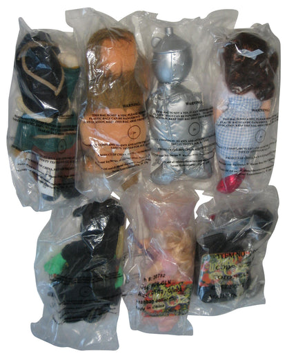 Wizard of Oz Merry-O Trevco (1998) Plush Set - (7 Plushes)