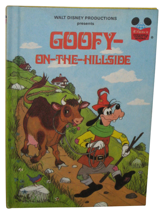 Disney Goofy-On-The-Hillside (1981) Wonderful World Reading Hardcover Book