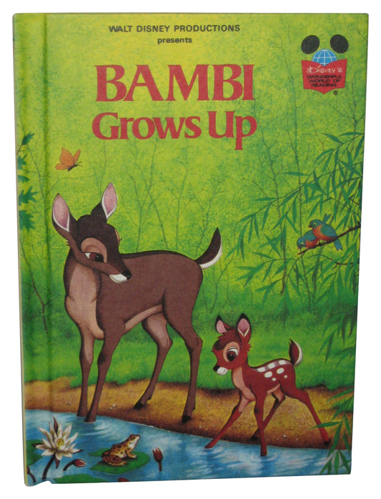 Disney Bambi Grows Up (1979) Wonderful World Reading Hardcover Book