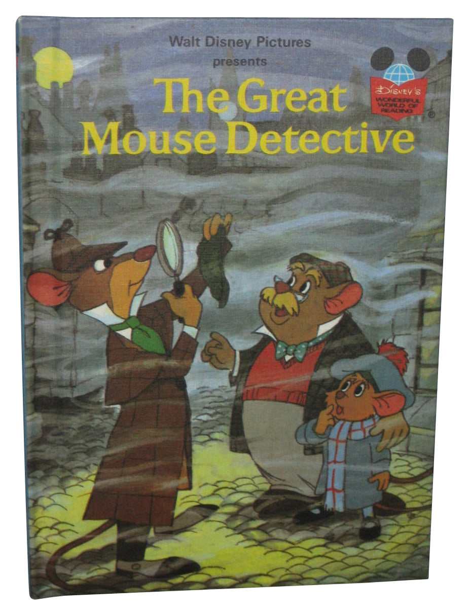 Disney Great Mouse Detective (1986) Wonderful World Reading Hardcover Book