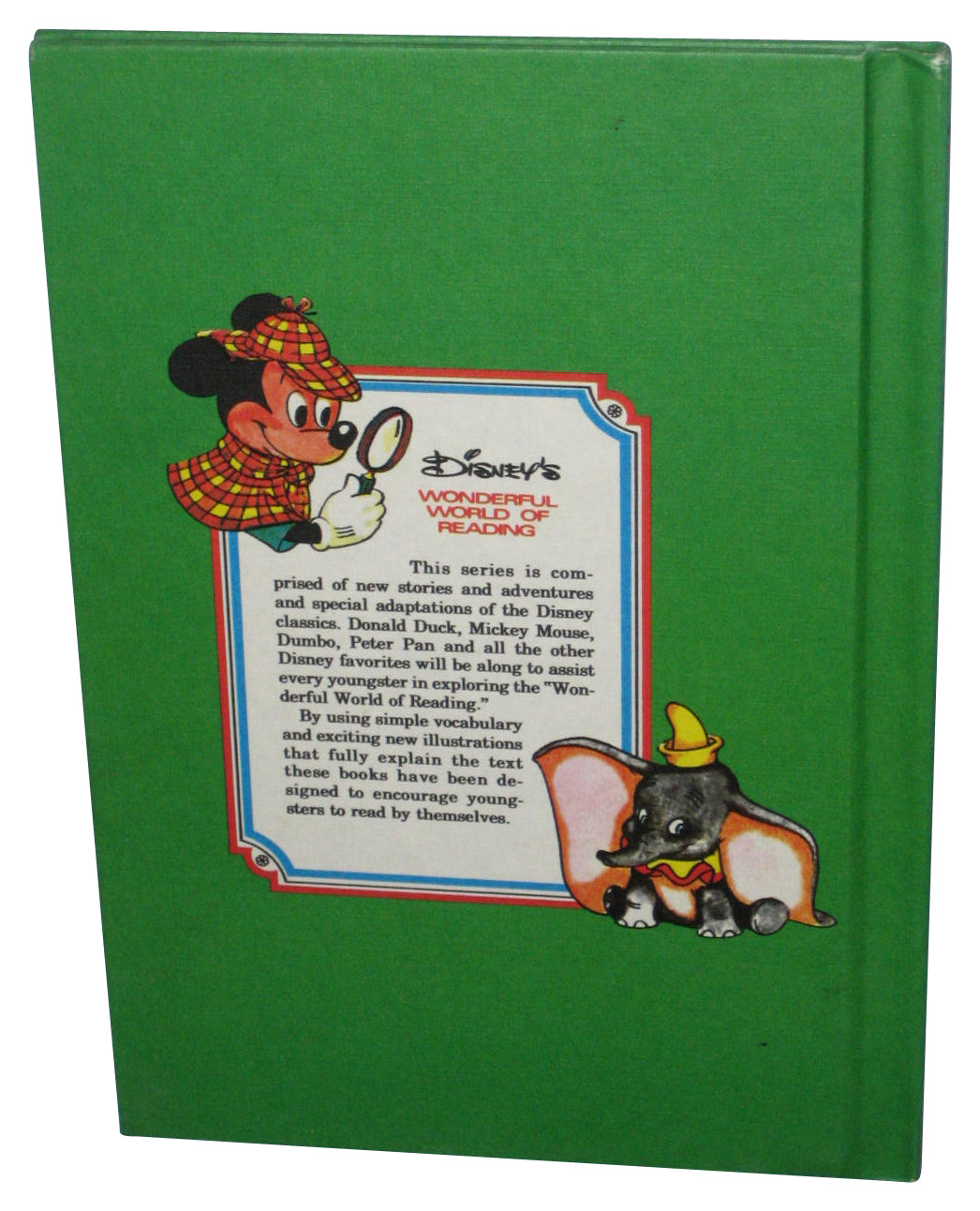 Disney The Runaway Wolf Cub (1986) Wonderful World Reading Hardcover Book