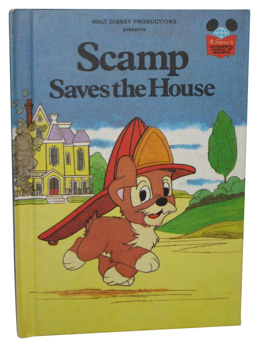 Disney Scamp Saves The House (1980) Hardcover Book - (Wonderful World of Reading)
