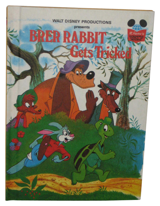 Disney Brer Rabbit Gets Tricked (1977) Wonderful World of Reading Hardcover Book