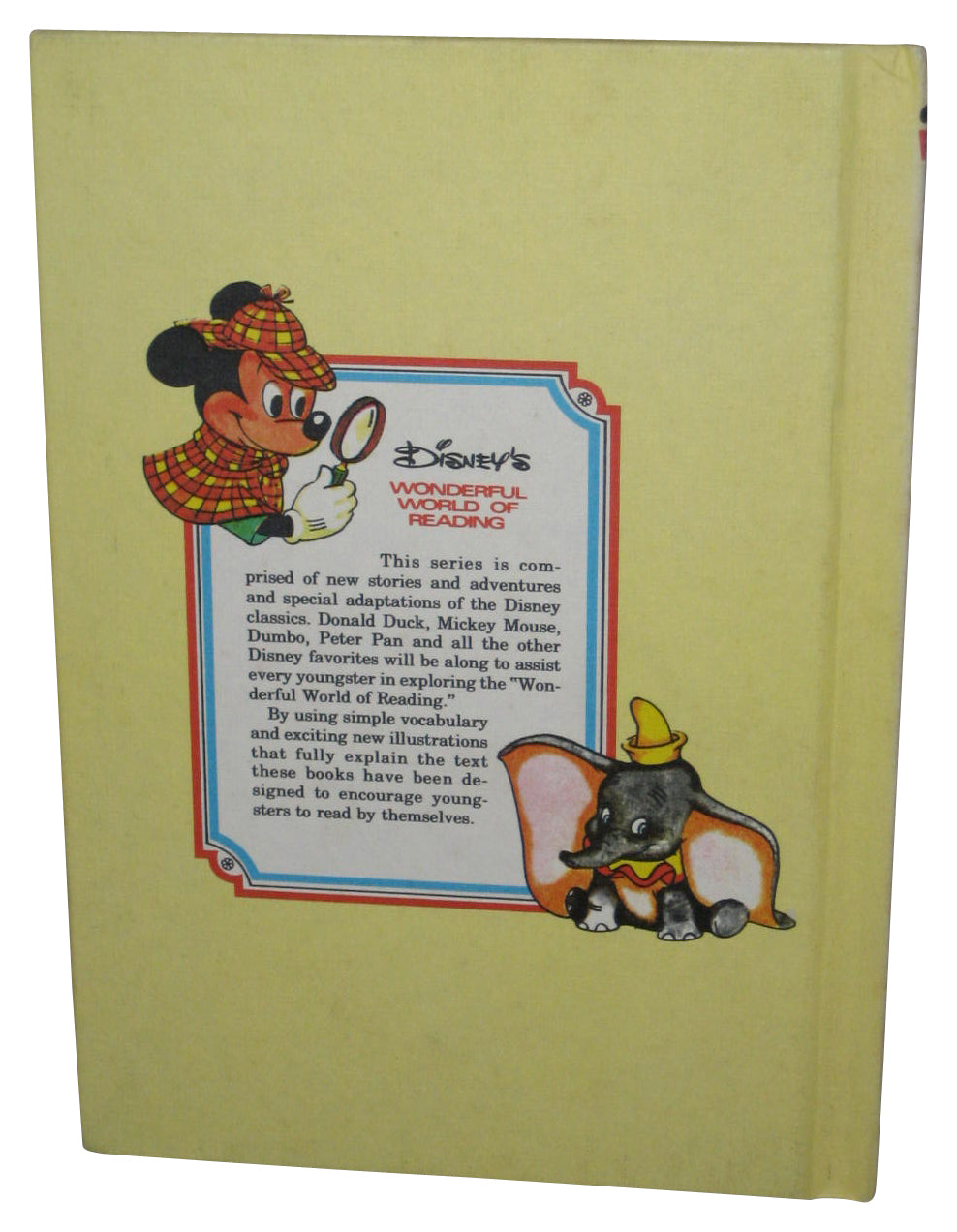 Disney Henny Penny And The Big Bad Wolf (1978) Hardcover Book - (Wonderful World of Reading)