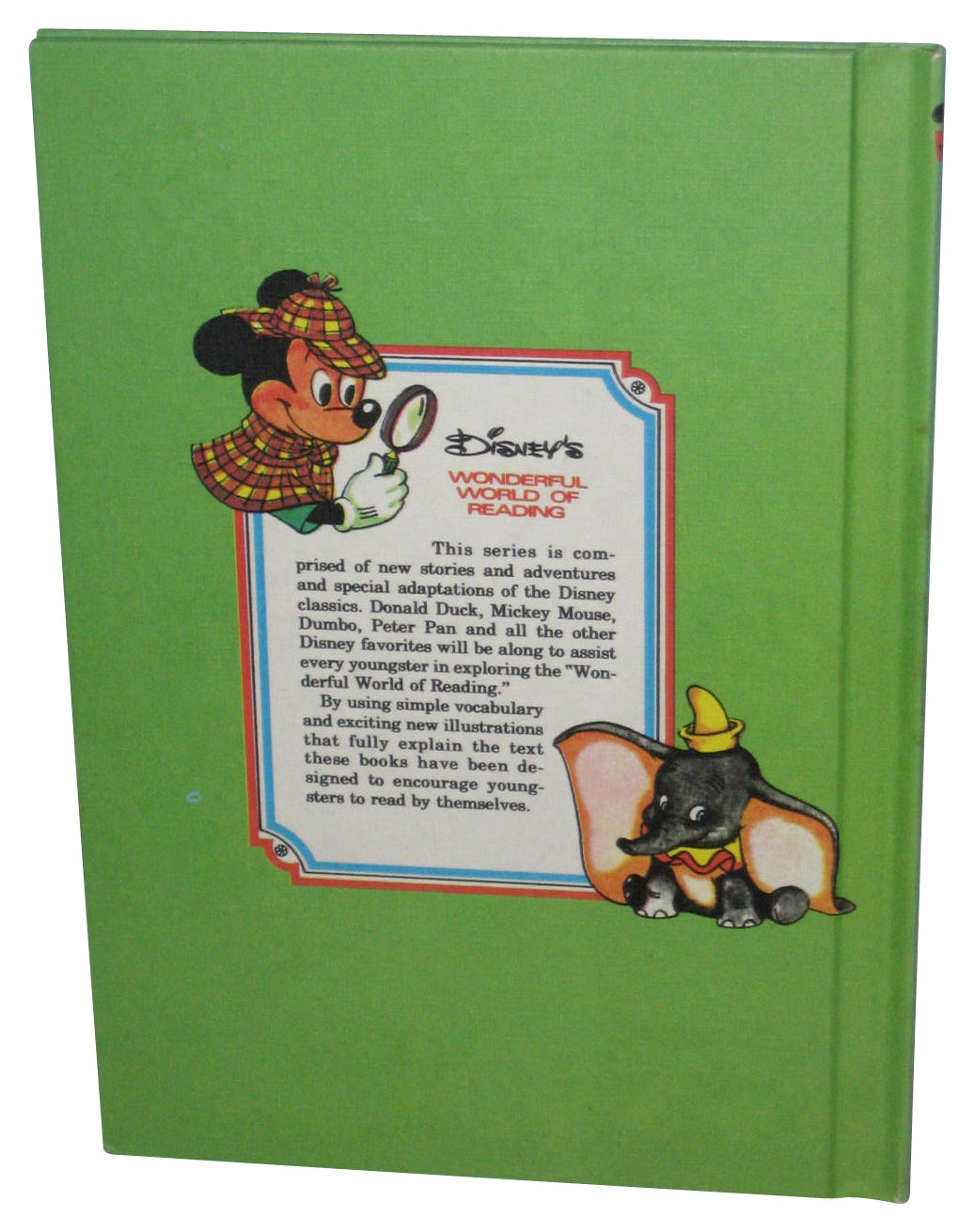 Disney The Mystery Box (1979) Wonderful World of Reading Hardcover Book