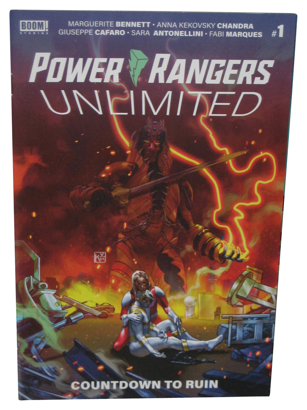 Power Rangers Unlimited Countdown To Ruin (2022) Comic Book #1 - (Valerio Boom Cover)