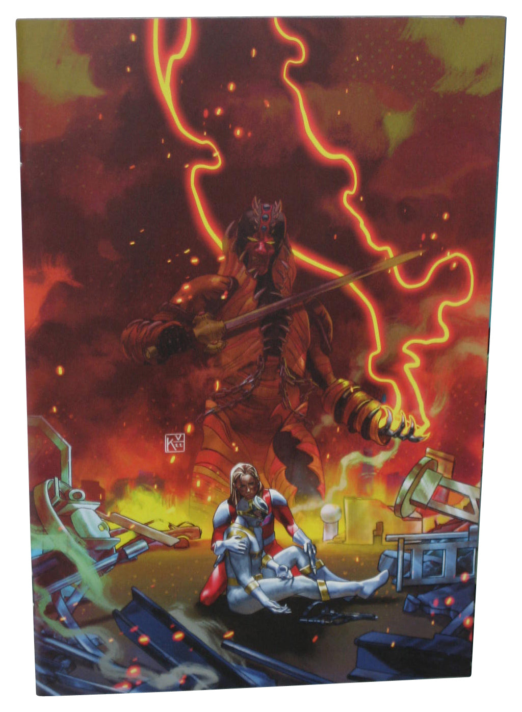 Power Rangers Unlimited Countdown To Ruin Boom (2022) Comic Book #1 - (Valerio Variant Cover)