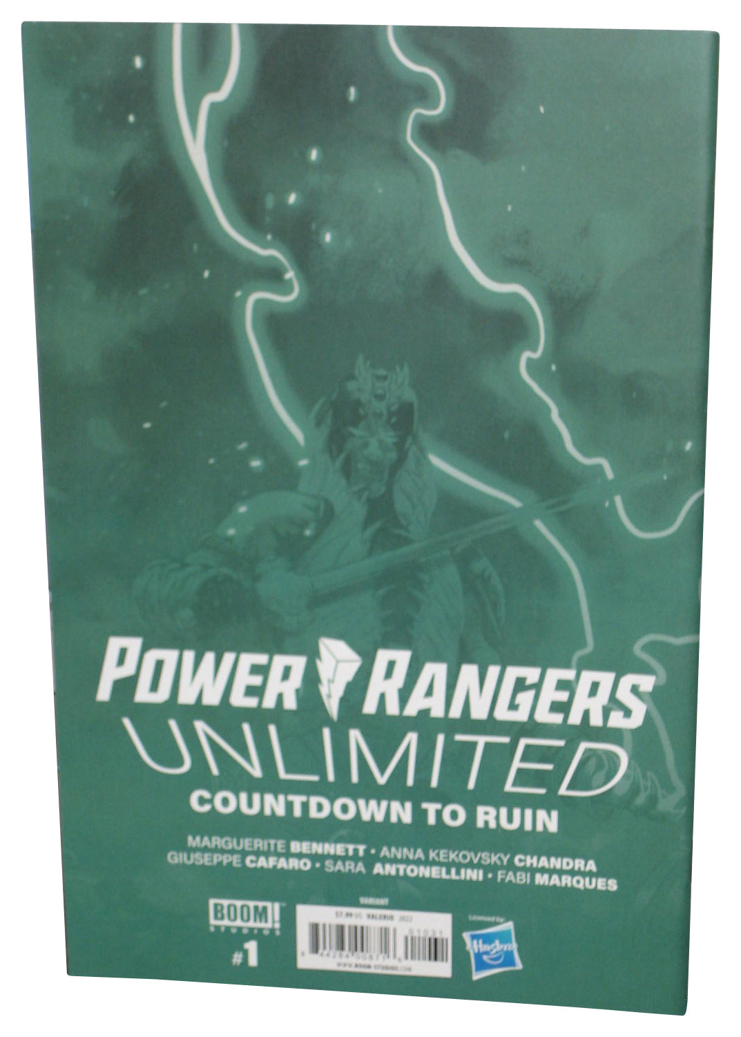 Power Rangers Unlimited Countdown To Ruin Boom (2022) Comic Book #1 - (Valerio Variant Cover)