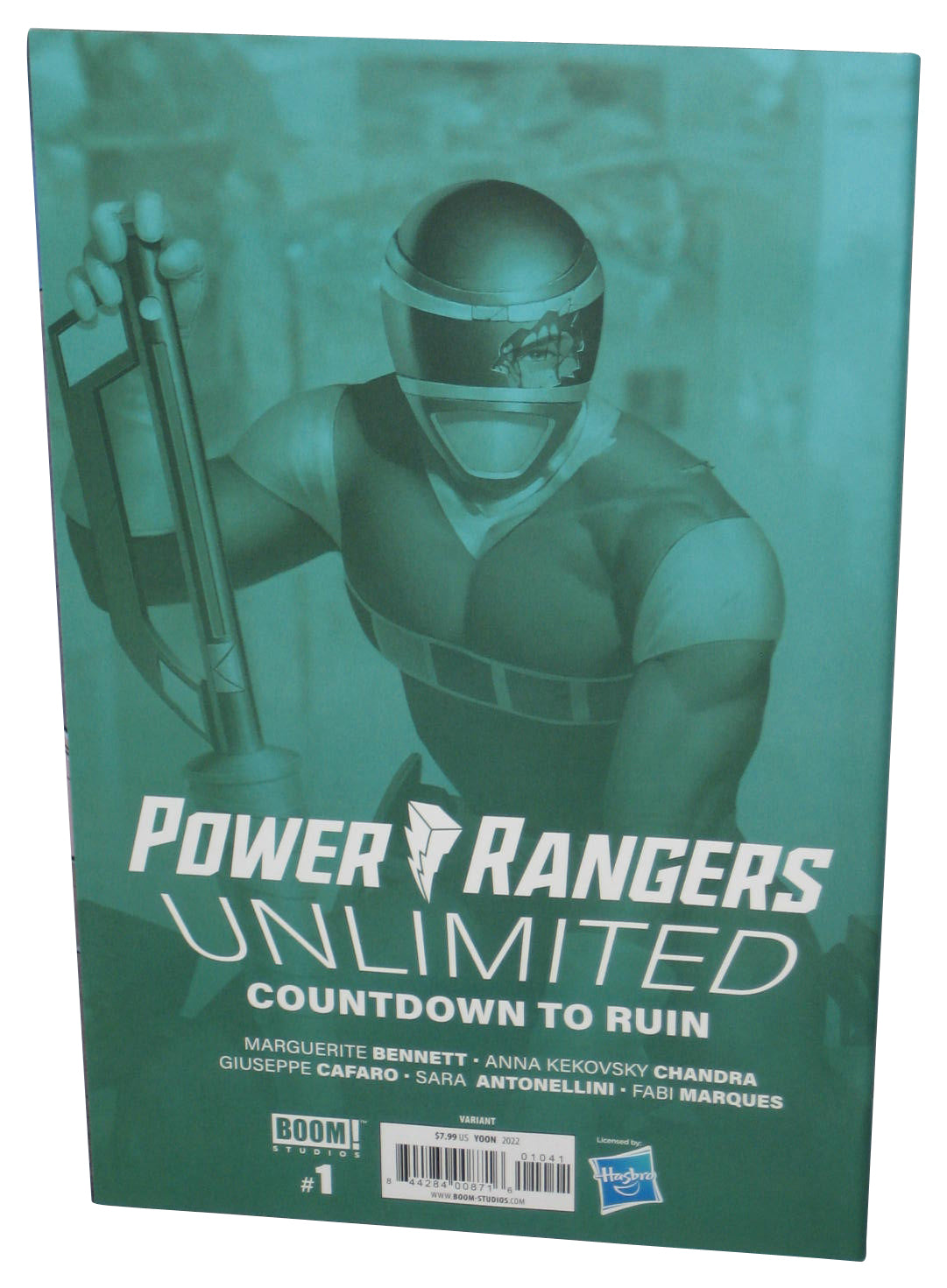 Power Rangers Unlimited Countdown To Ruin Boom (2022) Comic Book #1 - (Yoon Variant Cover)