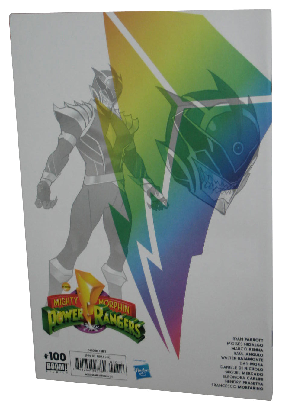 Mighty Morphin Power Rangers Boom (2022) Comic Book #1 - (Mora Second Print Variant Cover)