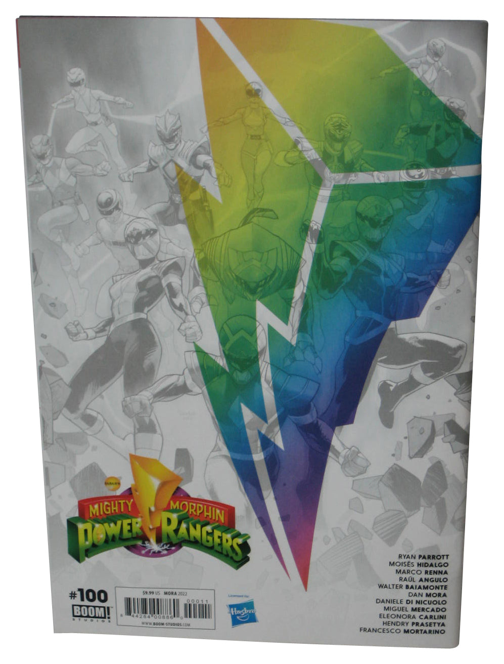 Power Rangers Boom (2022) Comic Book #100 - (Mora Variant Cover)