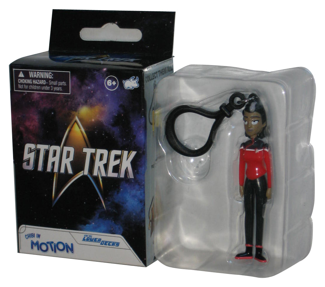 Star Trek Lower Decks Chibi In Motion (2024) Captain Freeman Figure Keychain