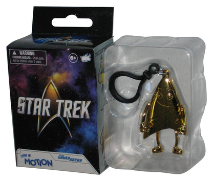 Star Trek Lower Decks Chibi In Motion (2024) Gold Badgey Figure Keychain