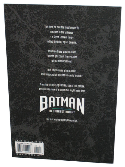 DC Comics Batman In The Darkest Knight (1994) Paperback Book