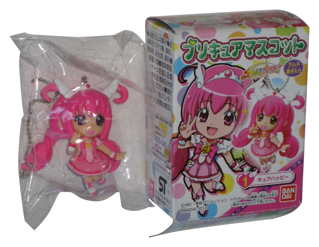 Cure Happy Smile PreCure (2012) Bandai Pink Mini Figure Keychain