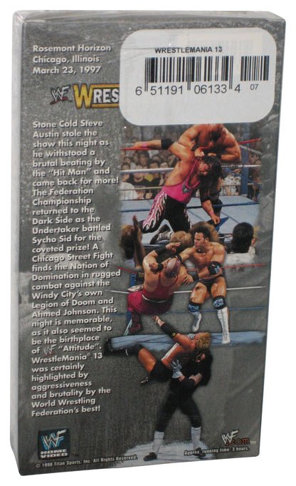 WWF World Wrestling Federation WrestleMania Heat! (1998) VHS Tape